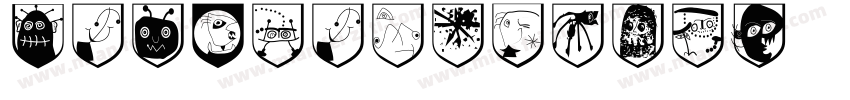 armour linght字体转换